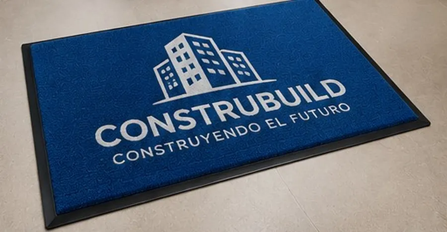 Tapete personalizado con logo de Construbuild